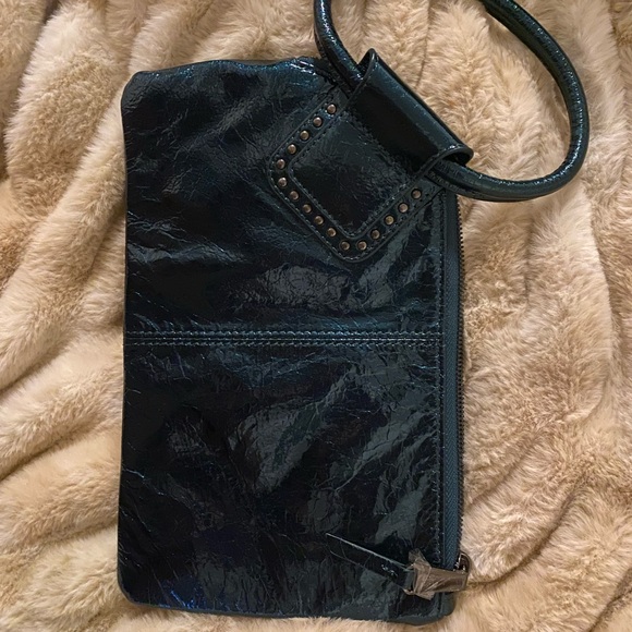 Hobo leather clutch wristlet wallet bag - Picture 4 of 4